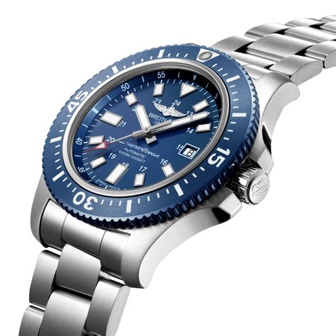 breitling superocean blauw|breitling superocean 44 special blue.